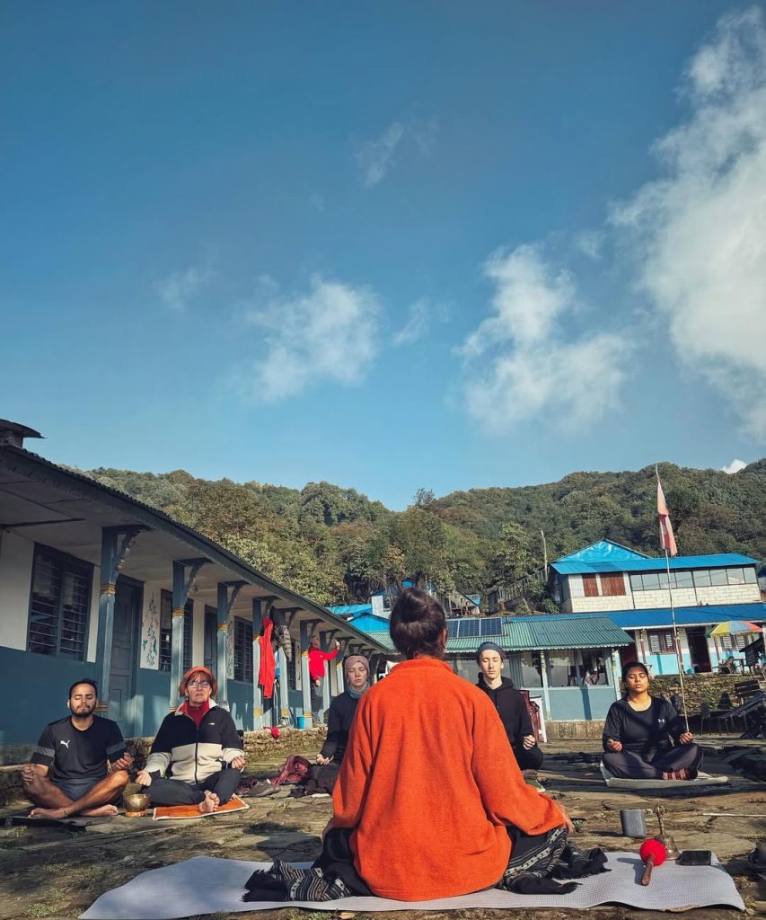 leading a yoga trek in the himalayas of nepali learn more when i share the things i know. iβm al leading a yoga trek in the himalayas of nepali learn more when i share the things i know. iβm al